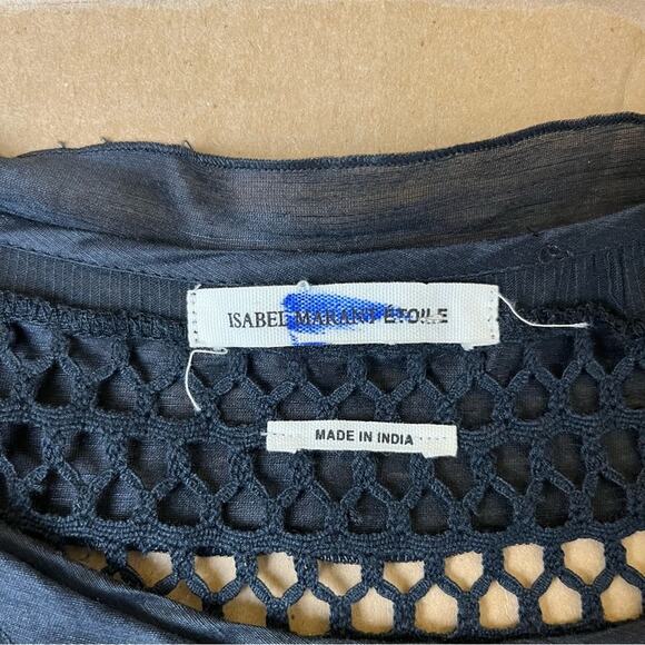 Isabel Marant Etoile Caleen Shift Dress in Black - Picture 6 of 8